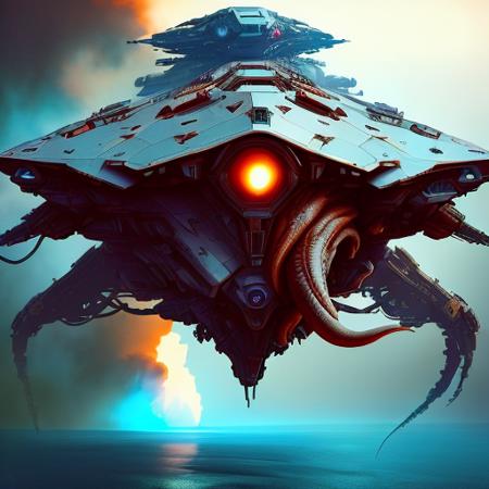 00024-3047129792general_rev_1.2.2cthulhutech cyberpunk naval fighter spaceship _ with extra arms in orbit of volcanic landscape planet , high detail, high qualit.png